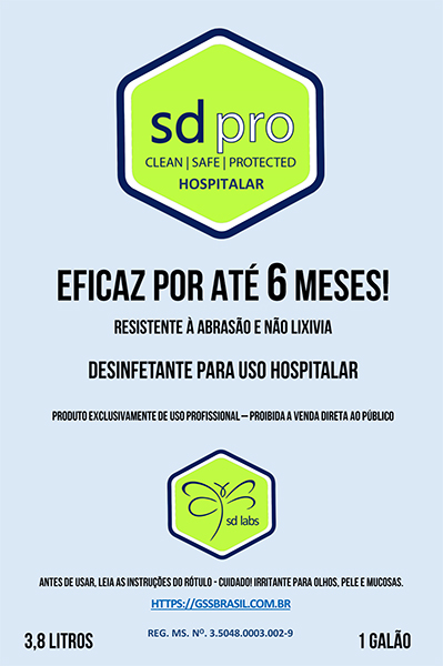 Read more about the article SD Labs Hospital Grade Continuous Surface Disinfectant Approved by ANVISA in Brasil for 6 Month’s of Efficacy